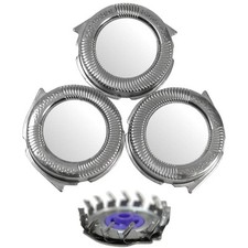 3x Scherkopf Rasierkopf Ersatz ersetzt Philips HQ8 SH50 SH51 SH52 5000 Serie