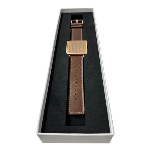 Qlocktwo uhr roségold - uhr,