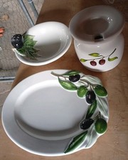 Weißes Porzellan Geschirr Set