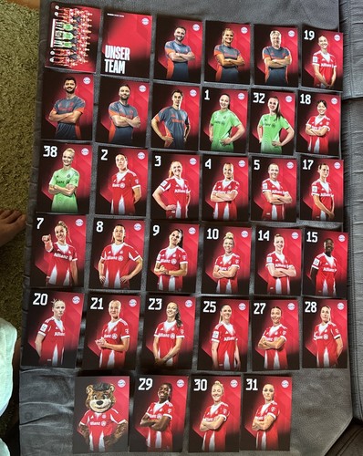 Autogrammkarten bayern - 34, fc