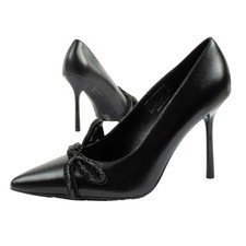 Karl Lagerfeld Sarabande High Heels leder schwarz [KL30919M 1M0]