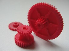 Für GRUNDIG RR3000 Zahnräder 3 Stück Satz For GRUNDIG RR 3000 Gear Wheels