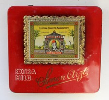 alt Blechdose Simon Arzt Extra Mild 20 Cigaretten Zigaretten 50er Lizenz Bonn