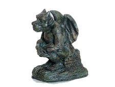 Kleine gotische Wasserspeierfigur - Gargoyle