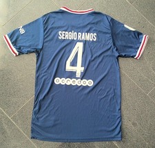 Paris Saint-Germain PSG Nike Fußball Trikot Jersey Nummer 4 Sergio Ramos Gr.L