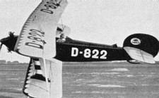 Bauplan Udet Flamingo Modellbauplan Freiflugmodell