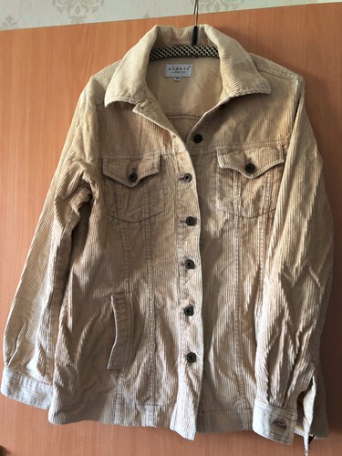 Cordjacke beigefarben - 42,,