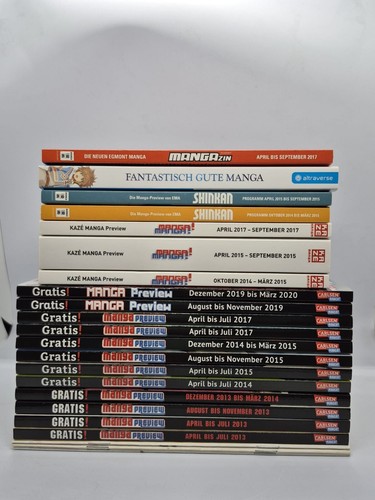 Viele manga leseproben - manga, &
