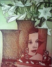 FARBRADIERUNG AUF BÜTTEN -HANDSIG. + NUMM. 48/100