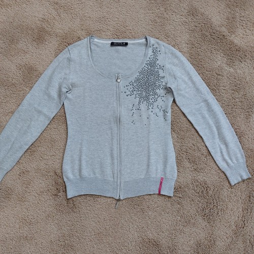 Strickjacke von jette grau - strickjacke,