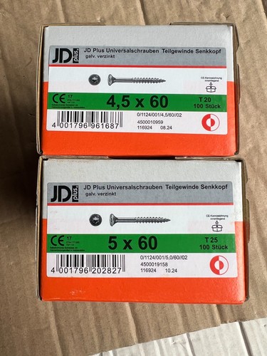 Pakete holzschrauben jdplus - holzschrauben,
