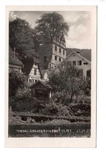 12311 hirsau schloßruine - hirsau,