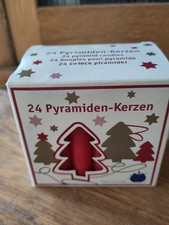 24 Pyramidenkerzen OVP  -Ware