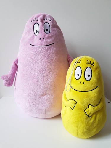 Barbapapa plüschtier - 2x,