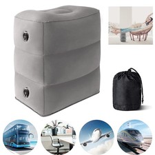 Aufblasbares Fußstützen Kissen für Reisen Tragbar Flugzeug Kinder Reisekissen