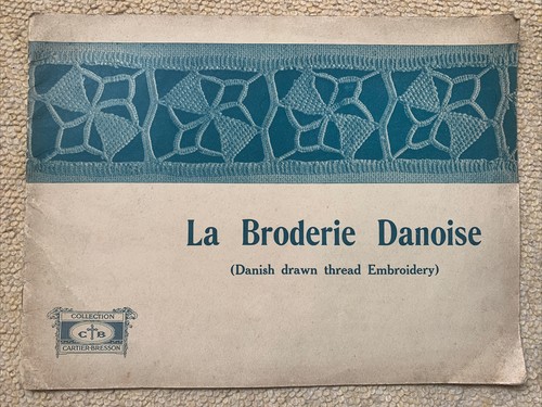Broderie danoise dänische - broderie,