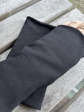 Stulpen Handstulpen Pulswärmer schwarz Ökotex-Jersey 17 cm Gothic Punk