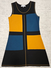 Joachim Bosse Jersey KLEID M 38 A-Linie Stretch wunderschön knielang Größe 3 NEU