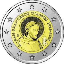 2 Euro Gedenkmünze Italien