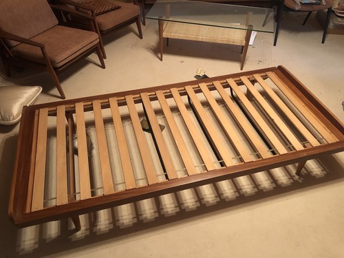 Dänisches tagesbett aus teak - aus,