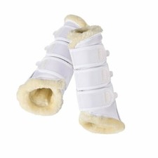 Eskadron Gamaschen FAUXFUR white Classic Sports  weiß
