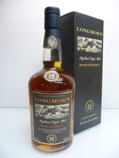 Longmorn 15 years alte Originalabfüllung 80er Jahre mit Box  45% 70cl