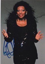 Liz Mitchell (Boney M), mit Autogramm