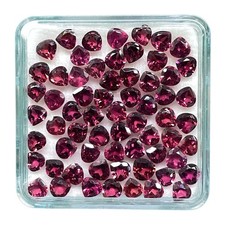 45 Stück Natürlich Rhodolit