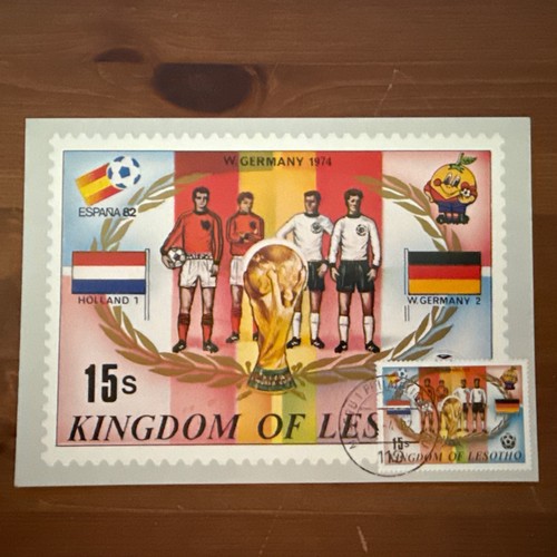 Spanien postkarte - 82, wm