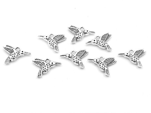 Anhänger als kolibri antik - kolibri, in