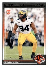 2024 Score - Rookies Kris Jenkins #361 (RC)