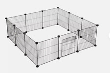 DIY Freigehege Laufstall Laufgitter für Welpen Kaninchen aus Meta