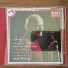 YEHUDI MENUHIN bach concertos