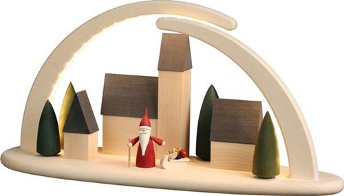 Leuchterbogen groß natur led - groß,