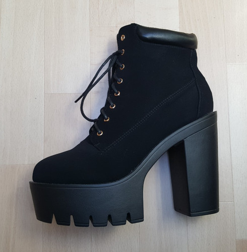 Damen stiefeletten plateau - damen,