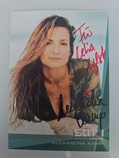 ALEXANDRA KAMP Autogramm Signiert Original Autogrammkarte Autograph 
