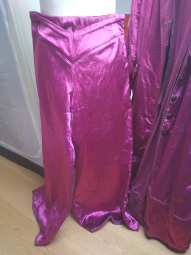 Clamotti hose fuchsia - hose, samt