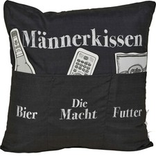 HERGO Kissen mit Taschen für