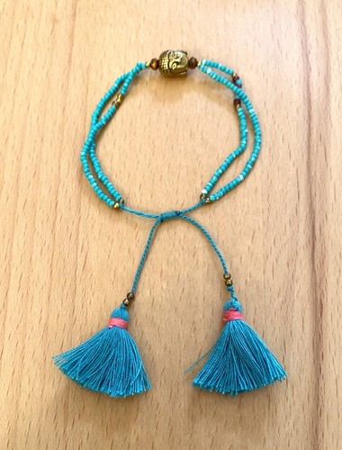 Perlenarmband mit buddha - buddha, kopf