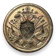 Petschaft Siegel  18/19. Jhd. Adelskrone mit Waffentrophäen