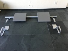 Kopfteil Betthaupt Rückenlehne -wie RUF Bett- massiv stabil grau Kunstleder 210