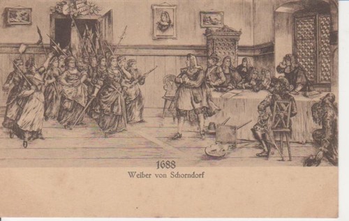 Schorndorf weiber von - weiber, 1688