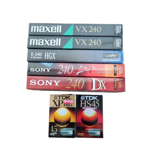 Vhs kassetten konvolut neu - neu, in