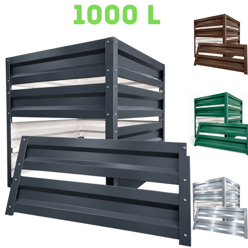 Komposter metall garten - komposter, 1000