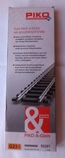 Piko A-Gleis H0 55201 G231 gerade, Konvolut 6 Stück, gebraucht aus Rückbau, OVP1