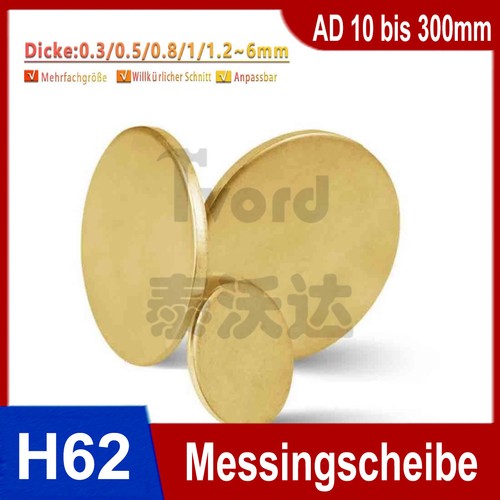 H62 messing ronde messingblech - messing,