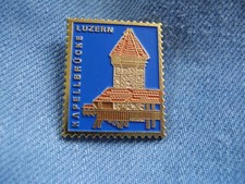 Pin Schweiz Luzern Kapellbrücke Zentralschweiz Suisse