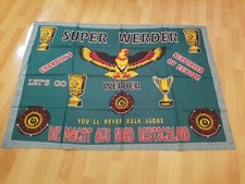  Rarität Werder Fahne  135 x 95 cm   NEU !