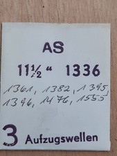 1 x Aufzugwelle für Uhrwerk