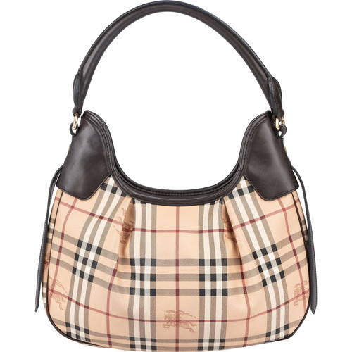 Burberry haymarket check hobo - burberry,